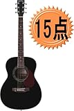 SepiaCrue アコースティックギター 初心者入門 15点セット F-200-15BK-DVD-15P カラー BK/ブラック