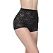 FeelinGirl Women's Smooth Lace Shapewear Tummy Control Stretch Brief Panty