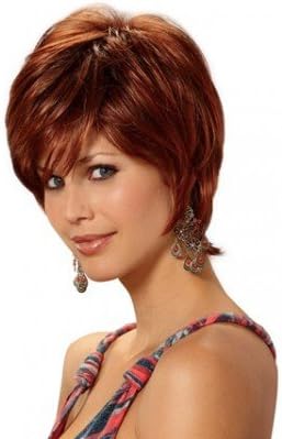 Magic Wig World Short Chic Bottom Cropped Boy Cut Synthetic Wig Hairstyle