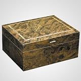 Italian Inlaid Wood Cigar Humidor