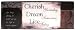 Wood Wall Plaque: Cherish, Dream, Live
