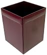 Legal Style Leather Waste Basket
