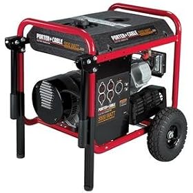 Porter-Cable BSI550-W 5,500 Watt Generator with 10 HP Engine: Patio, Lawn &amp; Garden