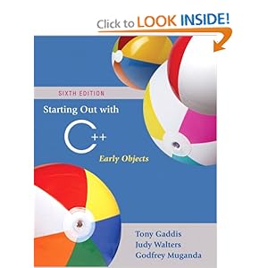 Starting Out with C++ - Tony Gaddis
