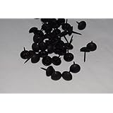 1000 Clous Tapissier Noir Mat – Tête Perlée 11 Mm – Qualité Pro