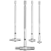Brown & Sharpe 599-591-10 4 Piece Telescoping Hole Gauge Set with Satin-Chrome Finish, 5/16" - 2-1/8" Diameter Range