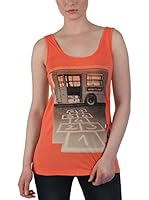 Bench Camiseta Manga Corta Tank Top Hop in (Coral)