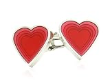 Heart Cufflinks by Cracked Pepper