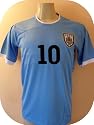 URUGUAY # 10 FORLAN SOCCER JERSEY SIZE LARGE .NEW