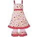 AnnLoren Girls PAPER DOLLS Dress & Capri Clothing Set