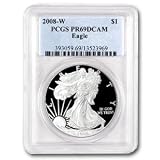 2008-W (PROOF) Silver American Eagle - PR-69 DCAM PCGS