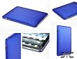 CTCStore Polycarbonate Crystal Protective Slim Fit Snap-On Cover for APPLE iPad wtih FREE SCREEN PROTECTOR - Blue