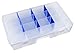 Flambeau 7004R Tuff Tainer Double Deep Storage Box, 4 Fixed Compartments, 9 Zerust Dividers