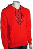 Volcom Marker Slim Zip Hoody - Orange Red