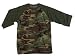 Short Sleeve City Camo 2-Tone Raglan T-Shirt
