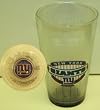 New York Giants 17 Oz. Glass