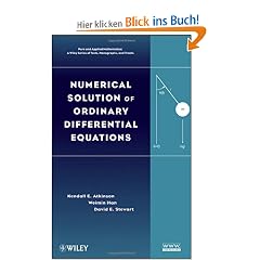 Numerical Solution of Ordinary Differential Equations (Pure and Applied Mathematics: A Wiley-Interscience Series of Texts, Monographs and Tracts)