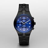 Black Stainless Steel Chronograph Watch