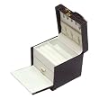Burgundy Cube Style Jewelry Valet Organizer