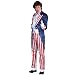 Adults' Uncle Sam Sequin Deluxe Costume - Large