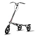 Sporting Goods : Trikke Tech T12 Series 3-Wheeled Carving Scooter (Charcoal)