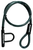 Master Lock 8156DPS High Security Cable with U Lock Master Lock 8156DPS High Security Cable with U-Lock