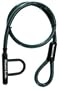 Master Lock 8156DPS High Security Cable with U-Lock