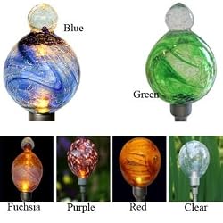 Allsop 29848 Aurora Glow Outdoor String Lights, Purple Anemone