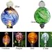 Allsop 29848 Aurora Glow Outdoor String Lights, Purple Anemone