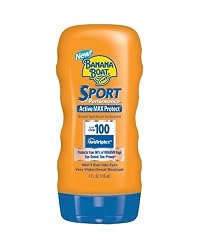 Banana Boat Sport Performance Broad Spectrum Sunscreen Lotion, SPF 100 4 fl oz (118 ml)