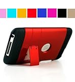 Carrying case holster for ipod touch 2nd generation ipod touch 3rd generation New iPod Touch 2G 16GB 32GB 64GB (2nd & 3rd generation) (ipod touch not included) + Ipod Data Cable + Screen Protector + BONUS Courage*Wisdom Wristband, Red