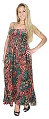 Cotton Paisley Backless  Dress