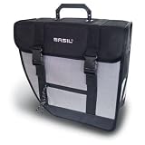 Basil Tour Single Bag 17305 Left Black/Silver