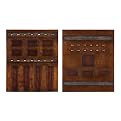 Set of 2 Malik Wall Art - Gold