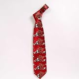 Chinese Panda Suit Neckwear Necktie Neck Tie Red