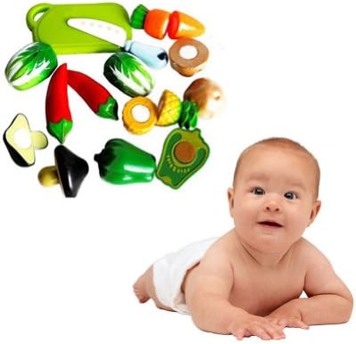 Fajiabao Kids Kitchen Living Toys Fruits and Vegetables Toys (Random Combination)