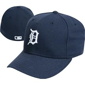 Detroit Tigers Navy Home 2008 Authentic On-Field 59FIFTY Fitted Hat