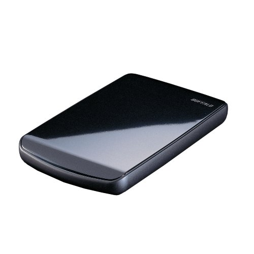 Buffalo Technology MiniStation Cobalt 640 GB USB 2.0 Slim Portable Hard Drive with TurboUSB HD-PE640U2/BK (Blue Onyx)