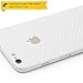 Armorsuit MilitaryShield White Carbon Fiber Skin Wrap Film + HD Clear Screen Protector for Apple iPhone 6 Plus/6S Plus (5.5