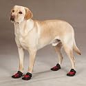 Extreme Weather Dog Boots Red Set of 4 XSmall