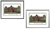 Oklahoma State Cowboys Framed Campus Photo Black