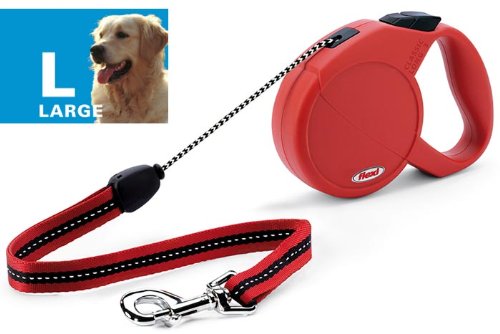 flexi Hundeleine Classic Long 3; 7 m bis 50 kg rot Preisvergleich