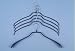 Wenko 10442111100 Formbügel Bodyform 46/L cm, Kunststoffbeschichtet