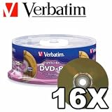Verbatim DVD+R 4.7GB LightScribe 30pk Spindle
