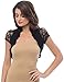 PacificPlex Women's Sheer Lace Bolero Jacket