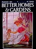 Better Homes and Gardens February 1933 Vintage Magazine