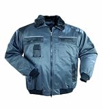 Allroundblouson 9420-0-2900-L Allroundblouson, 65 % Polyester, 35 % Baumwolle, Obermaterial wasser- und schmutzabweisend, &Auml;rmel und Pelzkragen sind zum abtrennen, Gr&ouml;&szlig;e L, Farbe: anthrazit