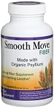 Traditional Medicinals Smooth Move Fiber Psyllium Capsules, 180-Count Bottle (Pack of 2)