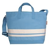 Eigenschaften BAGYMANIA YB 190007 / BAGYMANIA Shoppingbag YB 190007 Nylon ca. 55 x 38 cm Light Blue/White