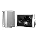 Boston Acoustics Voyager VOYA4W 4.5-Inch 2-Way Outdoor Speakers (White)